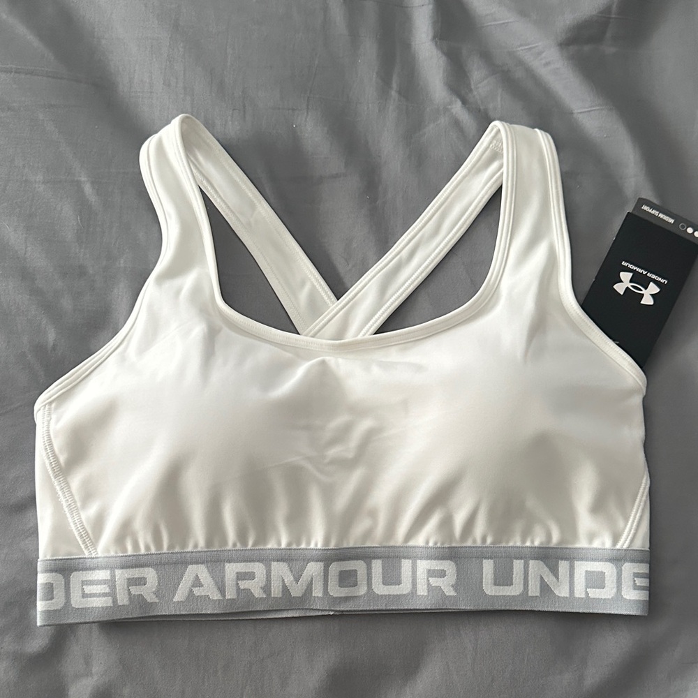 Under Armour Women's Cream Sports Bra